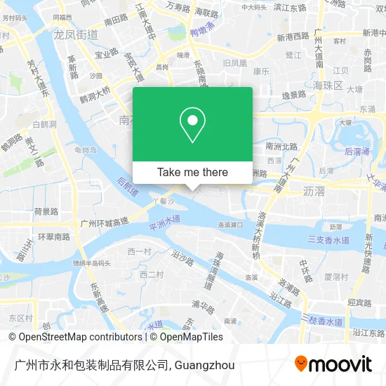 广州市永和包装制品有限公司 map