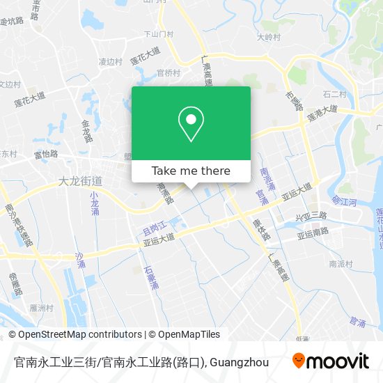 官南永工业三街/官南永工业路(路口) map