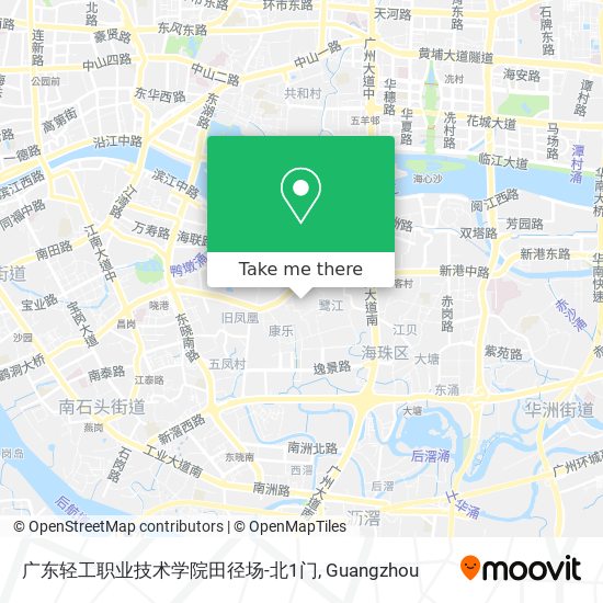 广东轻工职业技术学院田径场-北1门 map
