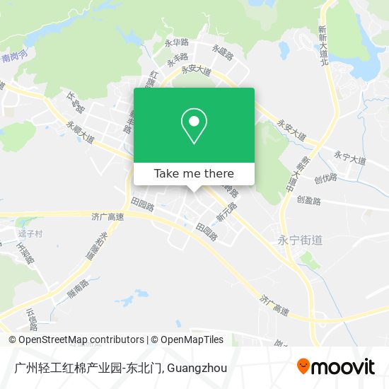 广州轻工红棉产业园-东北门 map