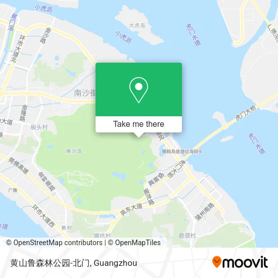 黄山鲁森林公园-北门 map