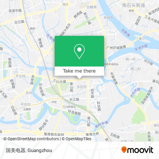 国美电器 map