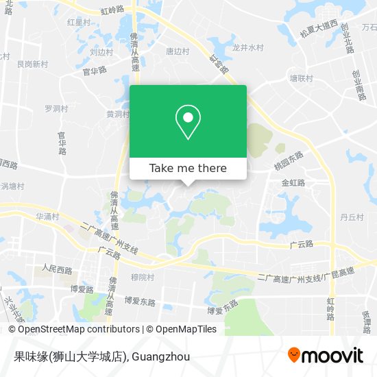 果味缘(狮山大学城店) map