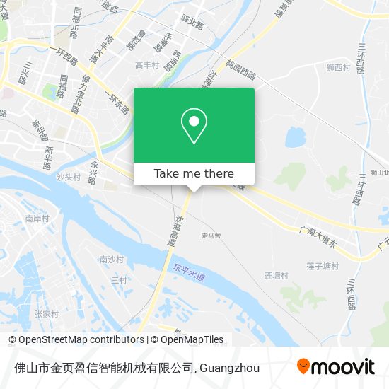 佛山市金页盈信智能机械有限公司 map