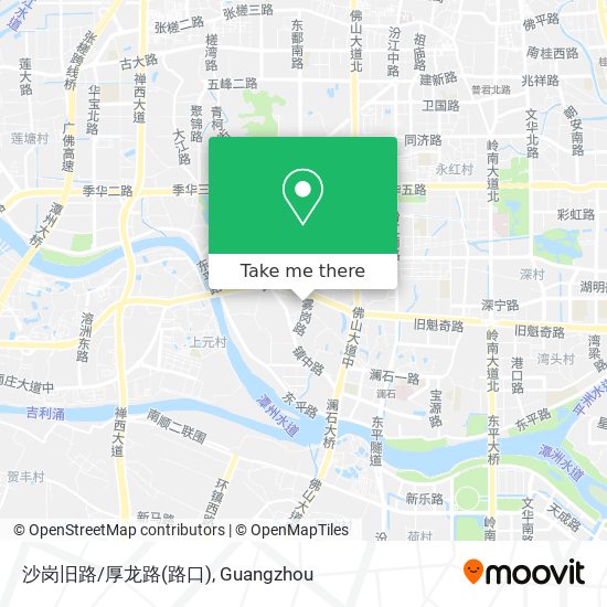 沙岗旧路/厚龙路(路口) map