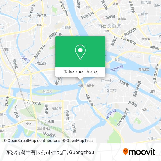 东沙混凝土有限公司-西北门 map