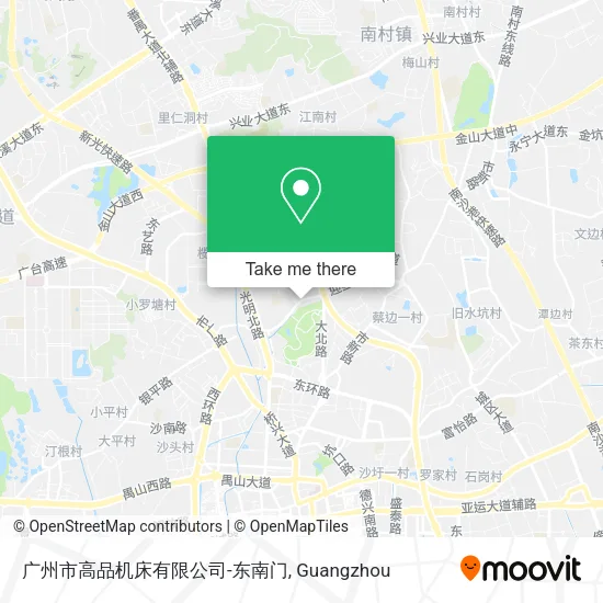 广州市高品机床有限公司-东南门 map