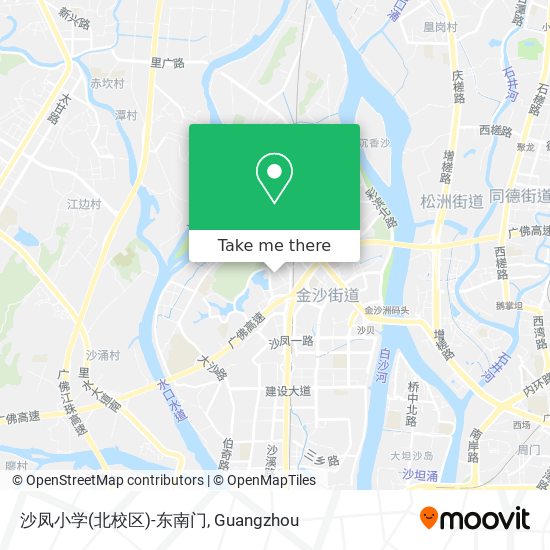 沙凤小学(北校区)-东南门 map