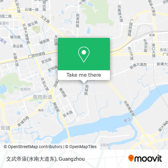 文武帝庙(水南大道东) map