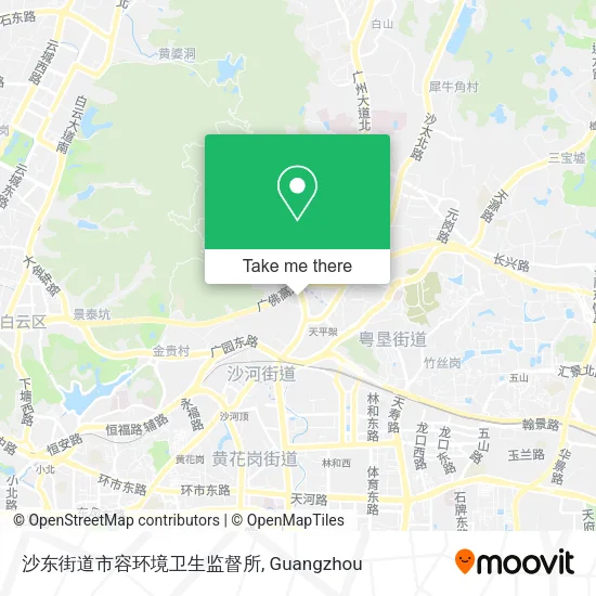 沙东街道市容环境卫生监督所 map