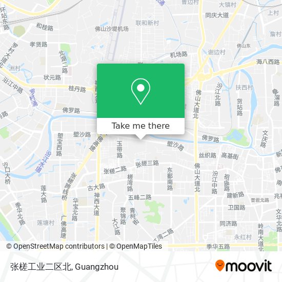 张槎工业二区北 map