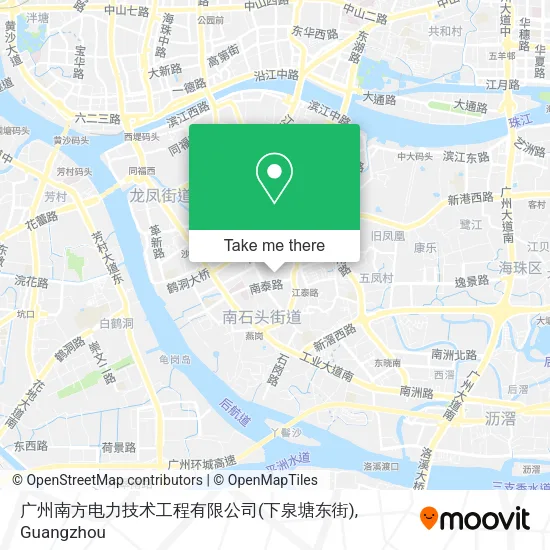广州南方电力技术工程有限公司(下泉塘东街) map