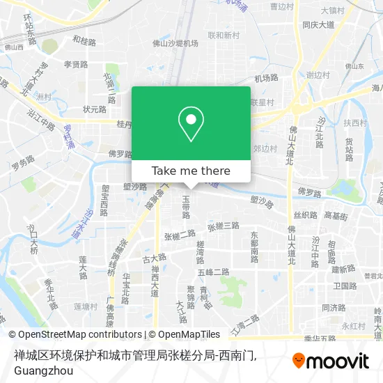 禅城区环境保护和城市管理局张槎分局-西南门 map
