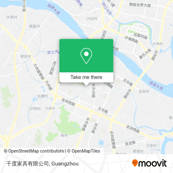 千度家具有限公司 map