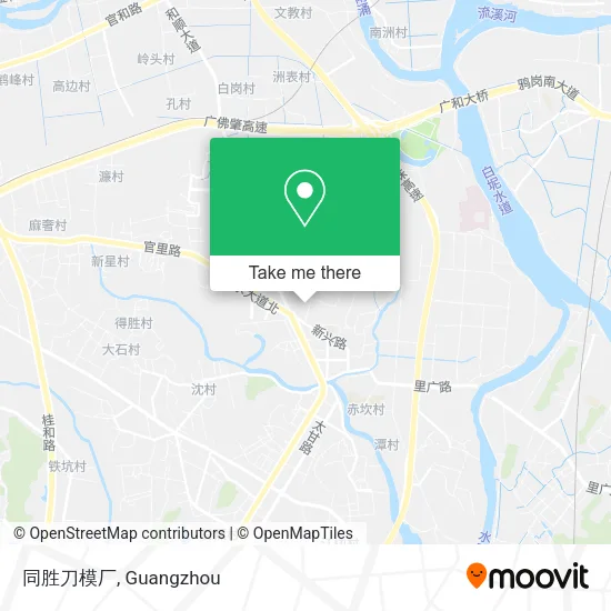 同胜刀模厂 map