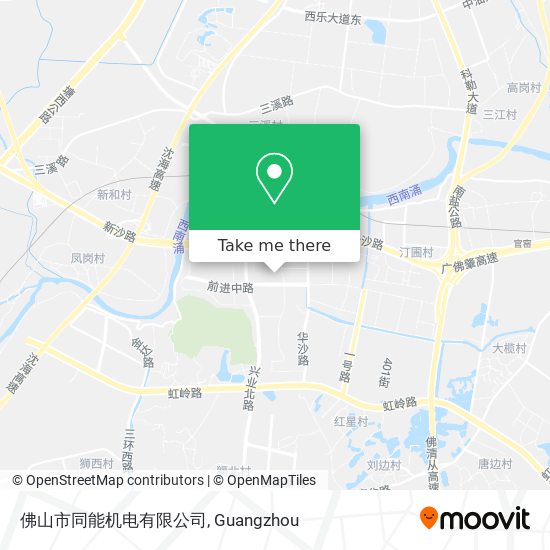 佛山市同能机电有限公司 map