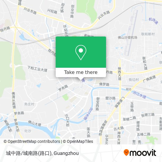 城中路/城南路(路口) map