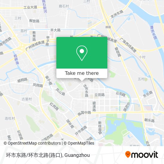 环市东路/环市北路(路口) map