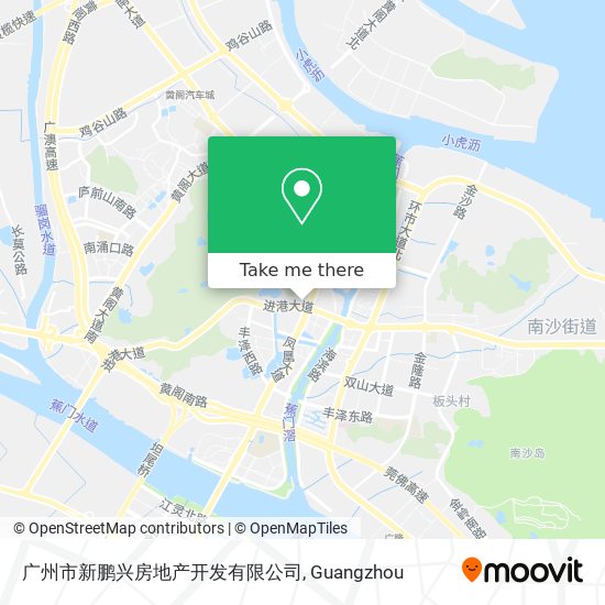广州市新鹏兴房地产开发有限公司 map