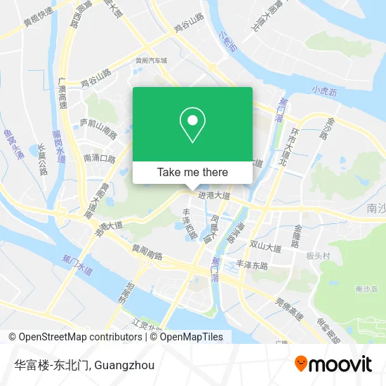 华富楼-东北门 map