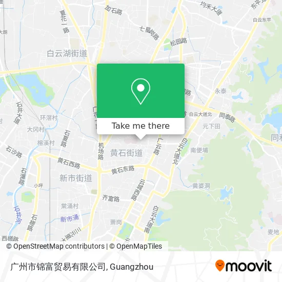 广州市锦富贸易有限公司 map