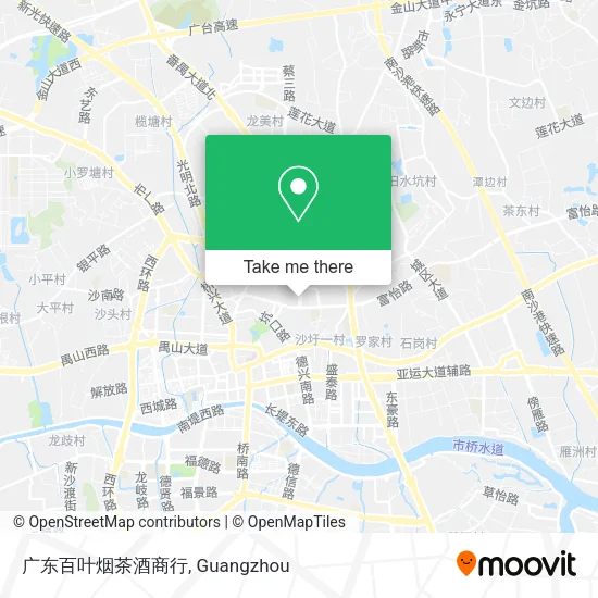 广东百叶烟茶酒商行 map