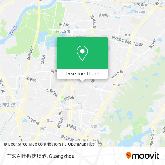 广东百叶振儒烟酒 map