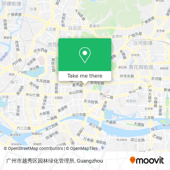 广州市越秀区园林绿化管理所 map