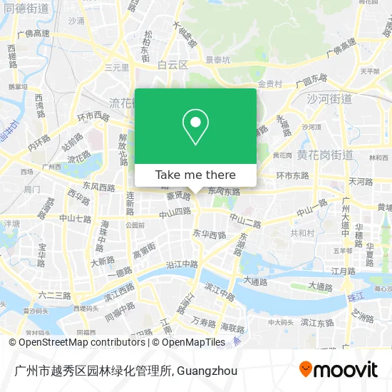 广州市越秀区园林绿化管理所 map