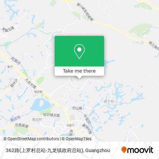 362路(上罗村总站-九龙镇政府总站) map