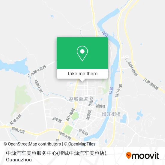 中源汽车美容服务中心(增城中源汽车美容店) map