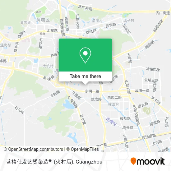 蓝格仕发艺烫染造型(火村店) map