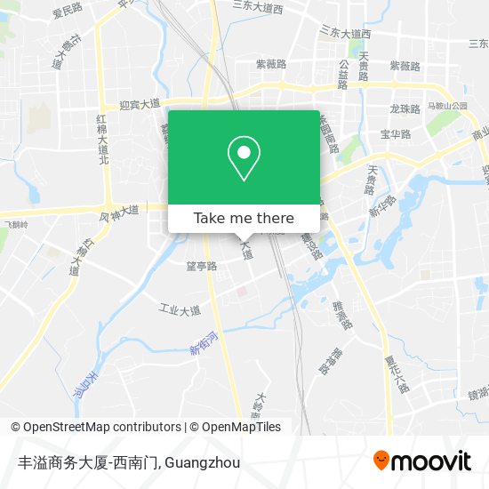 丰溢商务大厦-西南门 map