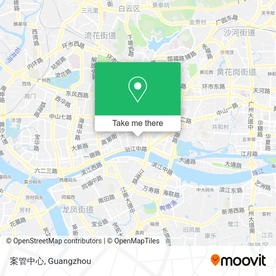 案管中心 map