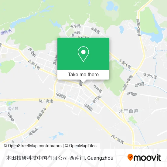 本田技研科技中国有限公司-西南门 map