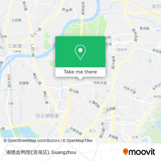 湘赣血鸭馆(清湖店) map