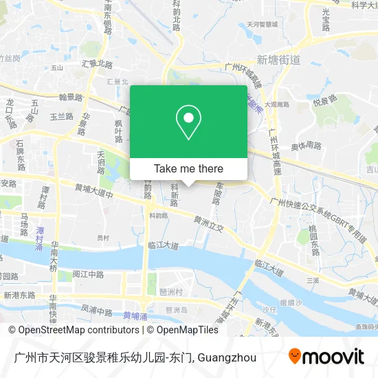 广州市天河区骏景稚乐幼儿园-东门 map