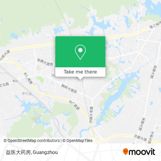 益医大药房 map