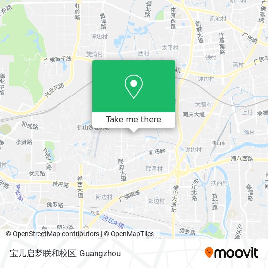 宝儿启梦联和校区 map