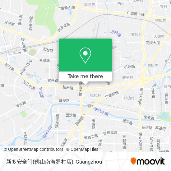 新多安全门(佛山南海罗村店) map