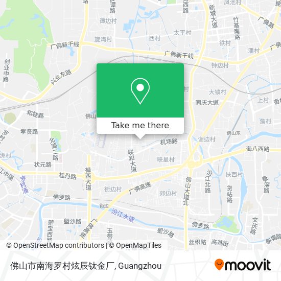 佛山市南海罗村炫辰钛金厂 map