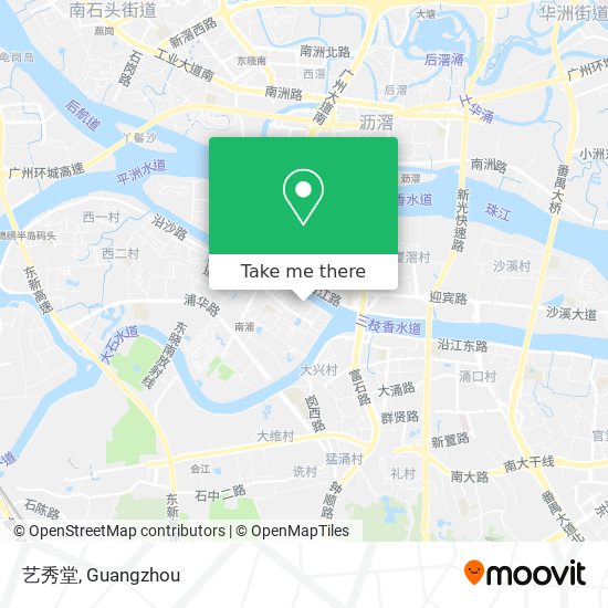 艺秀堂 map