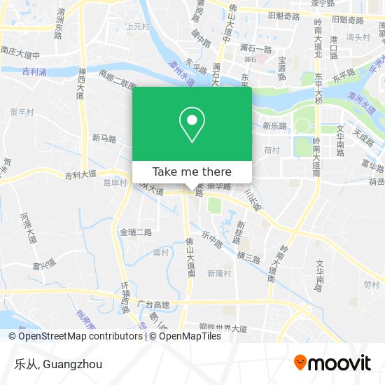 乐从 map