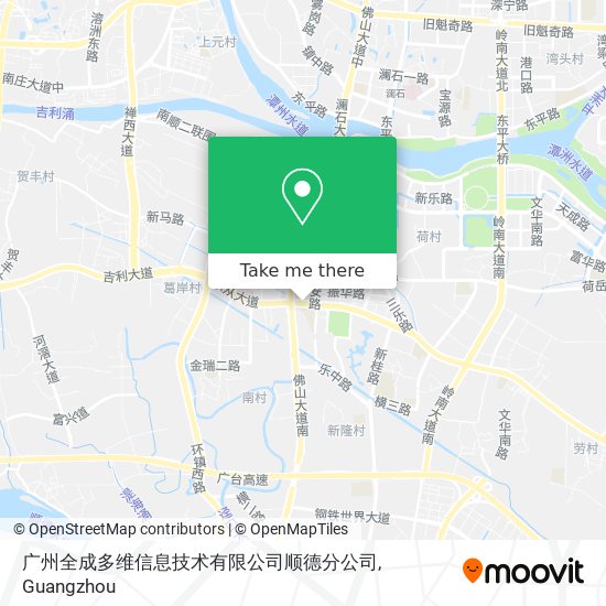 广州全成多维信息技术有限公司顺德分公司 map