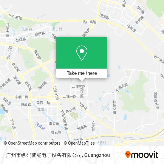 广州市纵码智能电子设备有限公司 map