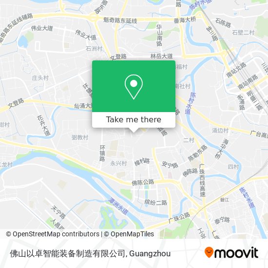 佛山以卓智能装备制造有限公司 map