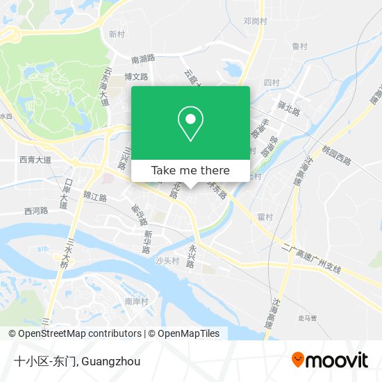 十小区-东门 map