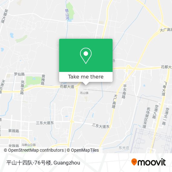 平山十四队-76号楼 map