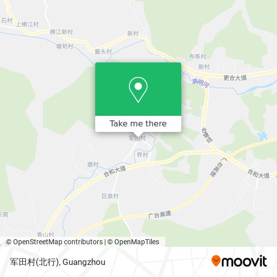 军田村(北行) map