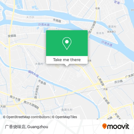 广香烧味店 map